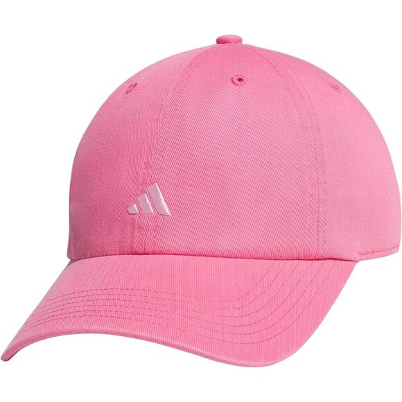 Accessories - Adidas Women's Pink Fusion Pink Baseball Adjustable Cotton Athletic Relaxed Hat
